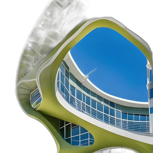 building, jewelry, 3d render, concept art transparent PNG cut-out
