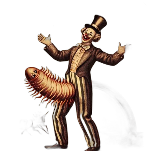 creature, animal, staff, mask transparent PNG cut-out