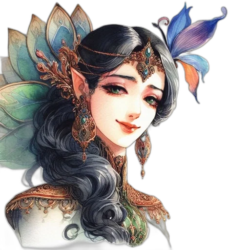 jewelry, crown, fantasy art, concept art transparent PNG cut-out