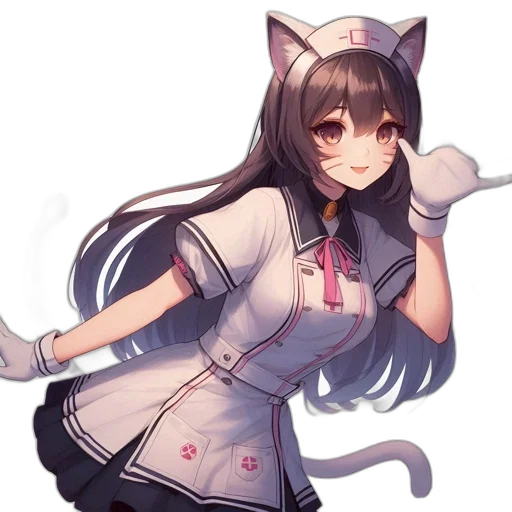 staff, creature, animal, dress transparent PNG cut-out
