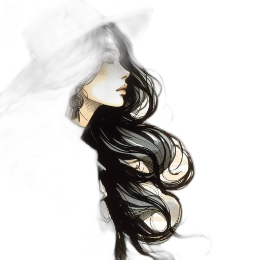 hair, mask, dress, hat transparent PNG cut-out