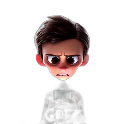 creature, face, robot, cartoon transparent PNG cut-out