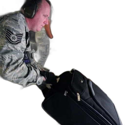 weapon, jacket, staff, creature transparent PNG cut-out