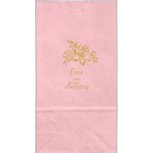 dress, pink, paper, bag transparent PNG cut-out