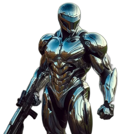robot, weapon, sword, concept art transparent PNG cut-out