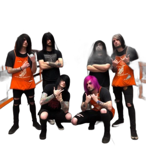 staff, hair, mask, weapon transparent PNG cut-out
