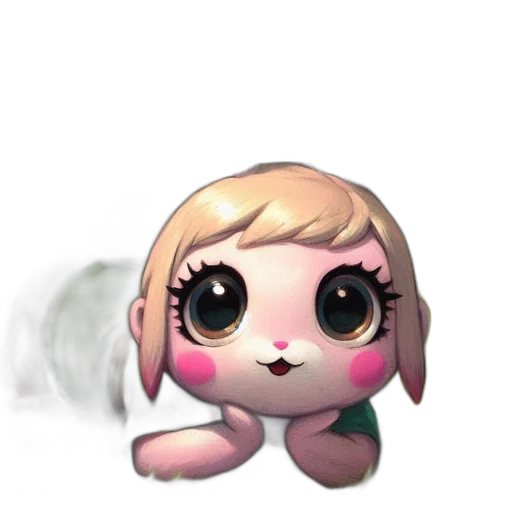 staff, creature, animal, face transparent PNG cut-out