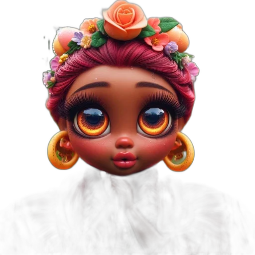 face, crown, concept art, fantasy art transparent PNG cut-out