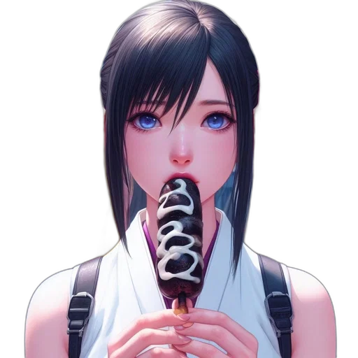 food, weapon, staff, face transparent PNG cut-out