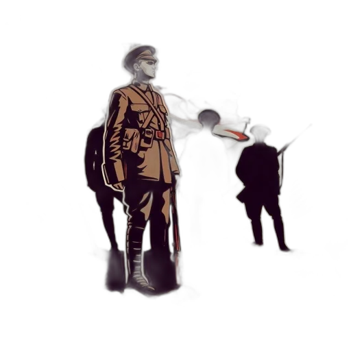 robot, staff, weapon, bottle transparent PNG cut-out