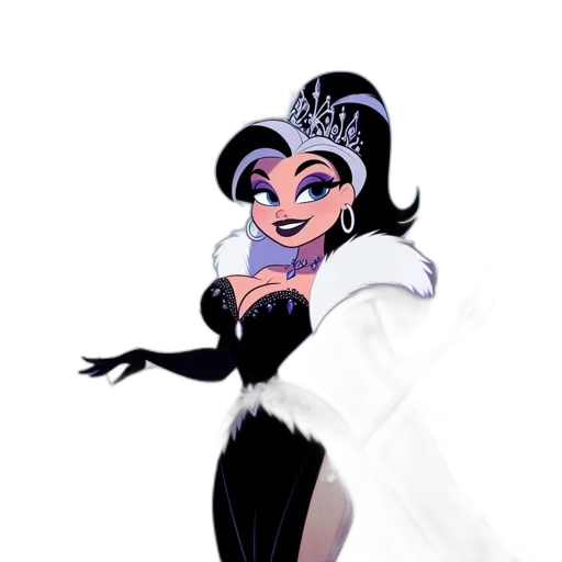 crown, dress, cartoon, concept art transparent PNG cut-out