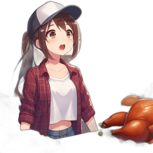 food, hat, creature, animal transparent PNG cut-out
