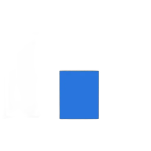 robot, face, pixel art, blue transparent PNG cut-out