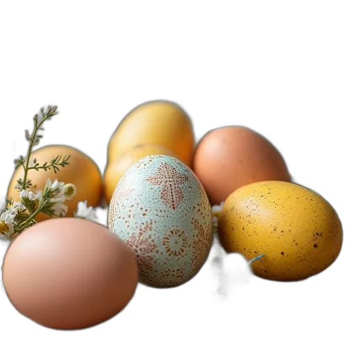 food, 3d render, photorealistic, pastel transparent PNG cut-out