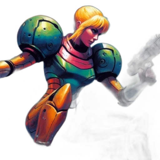 robot, weapon, concept art, watercolor transparent PNG cut-out