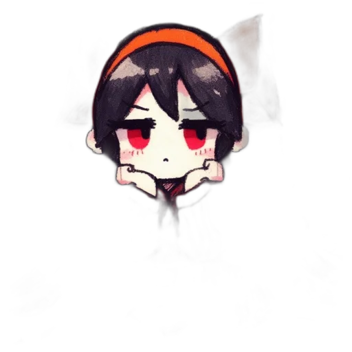 hat, staff, mask, creature transparent PNG cut-out