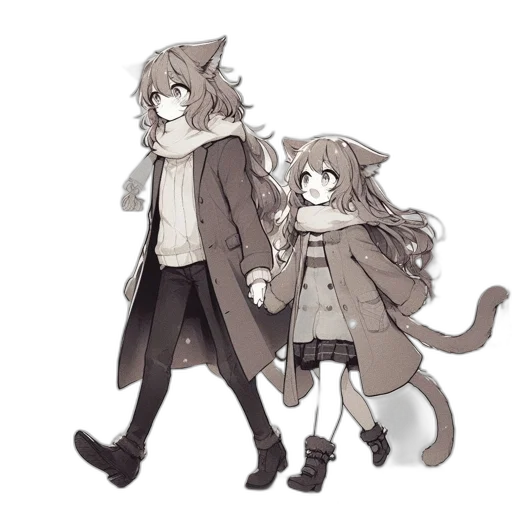 staff, concept art, pixel art, anime transparent PNG cut-out