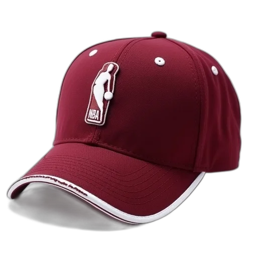 hat, adjustable, nba, maroon transparent PNG cut-out