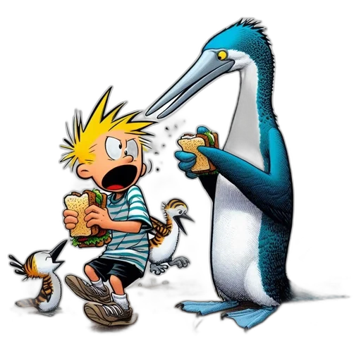 animal, concept art, cartoon, young transparent PNG cut-out