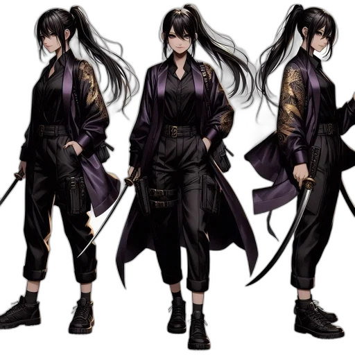 concept art, fantasy art, anime, pixel art transparent PNG cut-out