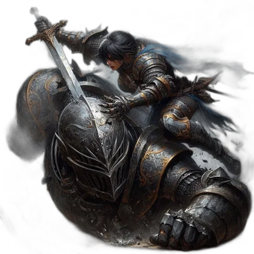 sword, weapon, dragon, fantasy art transparent PNG cut-out
