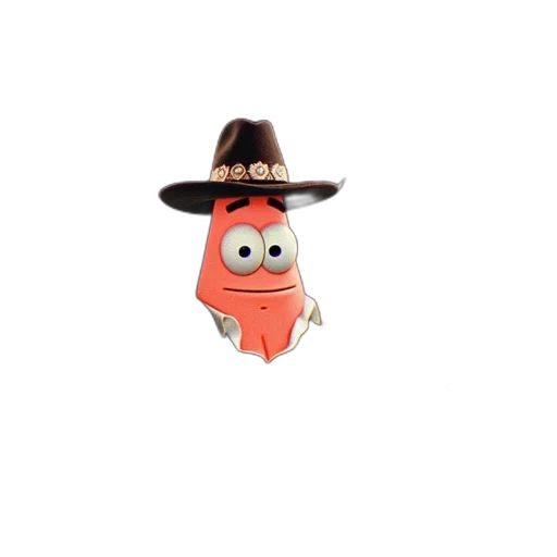 hat, animal, creature, staff transparent PNG cut-out