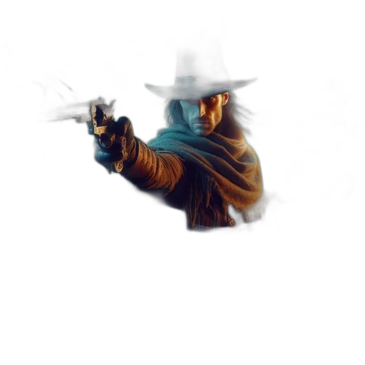 weapon, hat, staff, mask transparent PNG cut-out