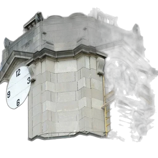 building, robot, mask, crown transparent PNG cut-out