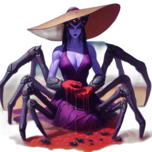 creature, dress, concept art, fantasy art transparent PNG cut-out