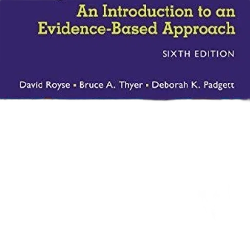 cover, introduction, evidence-based, approach transparent PNG cut-out