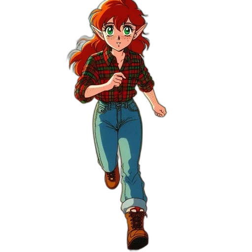 jacket, staff, weapon, pixel art transparent PNG cut-out