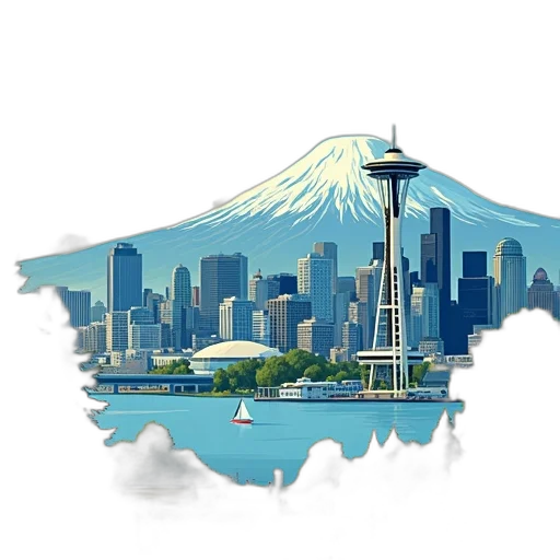 concept art, photorealistic, pixel art, vibrant transparent PNG cut-out