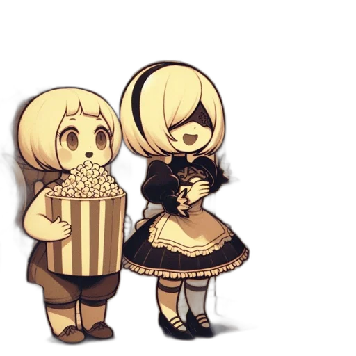 dress, staff, mask, crown transparent PNG cut-out