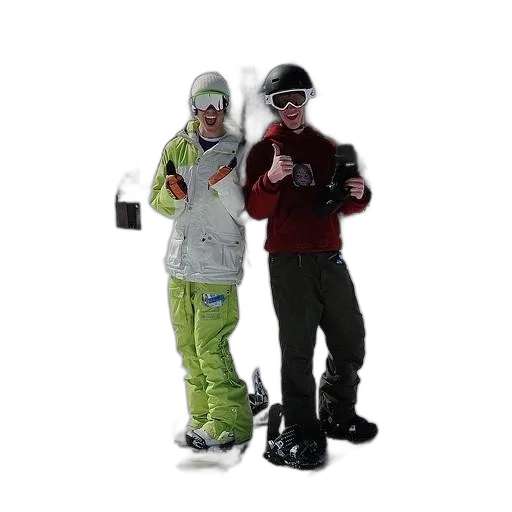 jacket, staff, hat, 3d render transparent PNG cut-out