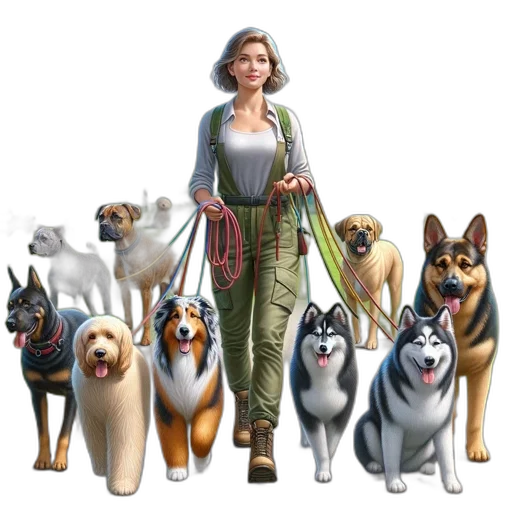 staff, animal, concept art, photorealistic transparent PNG cut-out