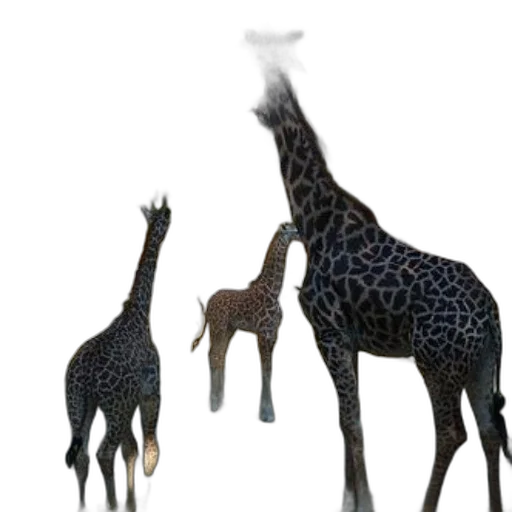 animal, creature, staff, 3d render transparent PNG cut-out