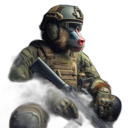 weapon, mask, staff, creature transparent PNG cut-out