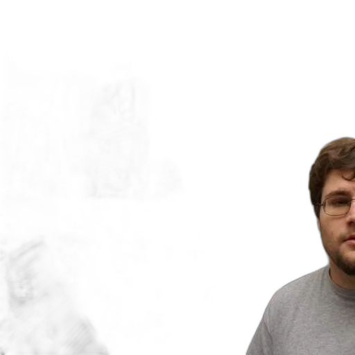 staff, face, creature, 3d render transparent PNG cut-out