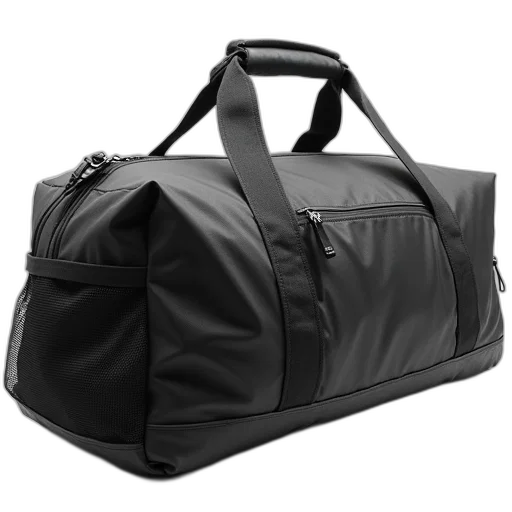 jacket, large, duffle, bag transparent PNG cut-out