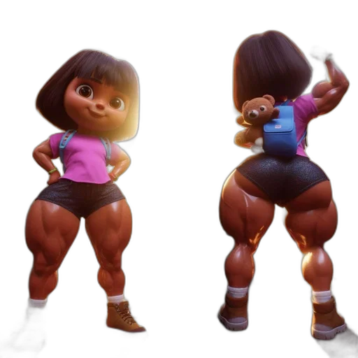 concept art, 3d render, cartoon, pixel art transparent PNG cut-out