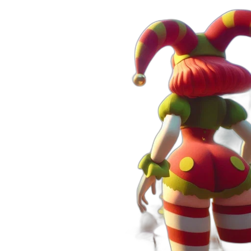 robot, dress, creature, 3d render transparent PNG cut-out
