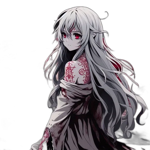 dress, mask, dragon, anime transparent PNG cut-out