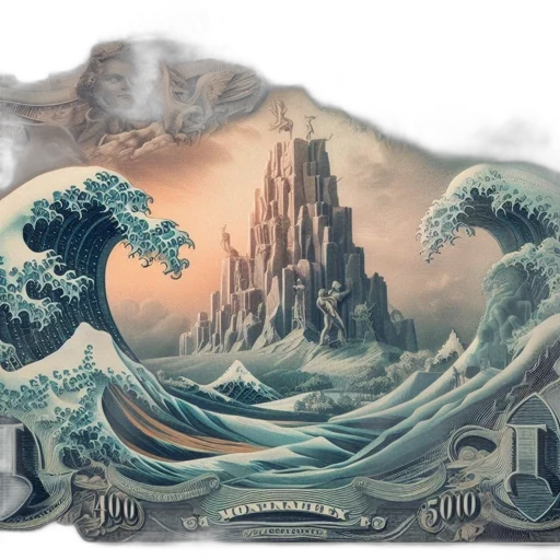 dragon, fantasy art, concept art, vaporwave transparent PNG cut-out