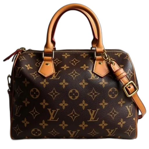 louis, vuittot, speedy, bag transparent PNG cut-out