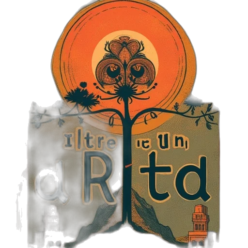 concept art, italian, text, cover transparent PNG cut-out