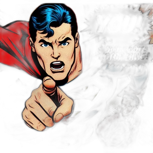 comic book art, concept art, cartoon, fantasy art transparent PNG cut-out