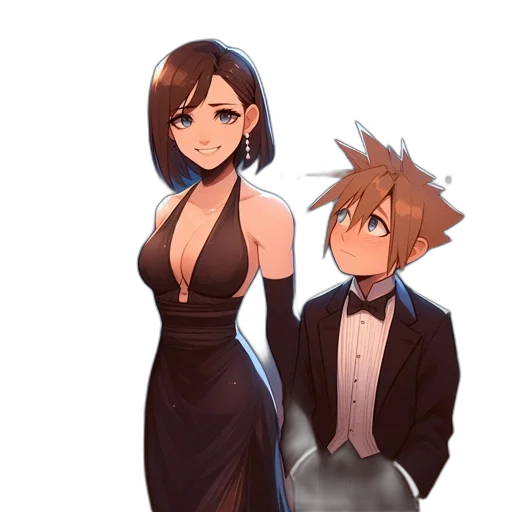 dress, crown, weapon, mask transparent PNG cut-out
