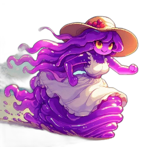 creature, hat, dress, dragon transparent PNG cut-out