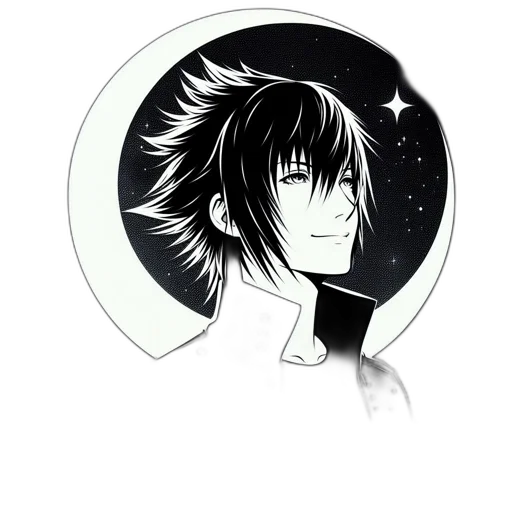 staff, anime, cartoon, fantasy art transparent PNG cut-out