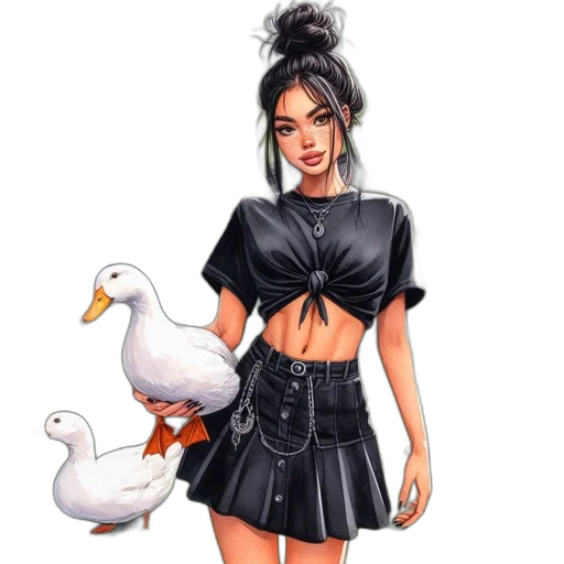 dress, pixel art, concept art, cartoon transparent PNG cut-out